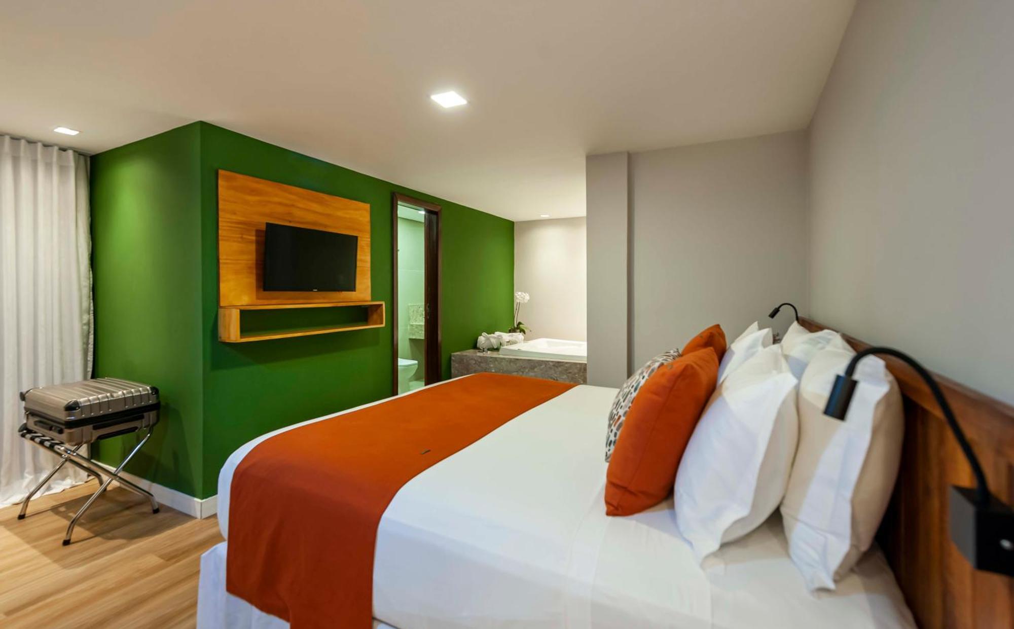 Quarto Premium com Banheira de Hidromassagem